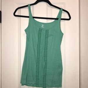 Turquoise Gap Summer Tank Top